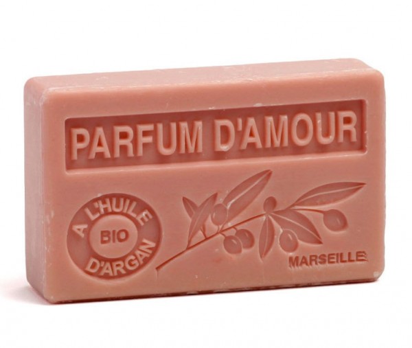 Bio-Arganöl Seife – Parfum d’Amour (Duft der Liebe) – 100g
