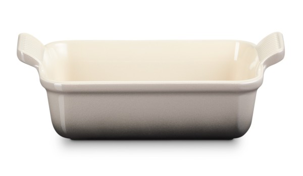 Le Creuset Auflaufform Tradition Steinzeug Flint Grau