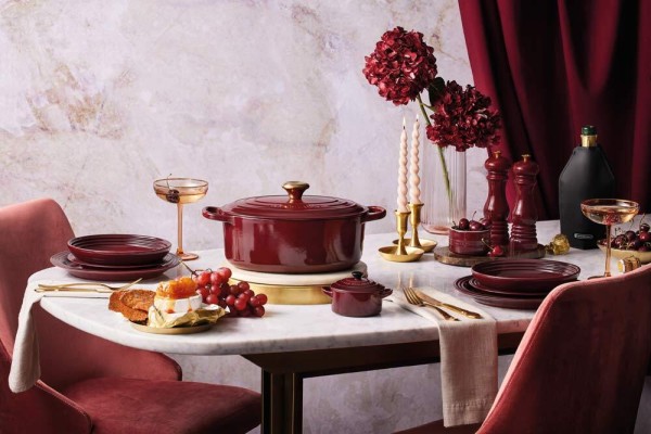 Le Creuset Salzmühle Garnet (Rhone) Bordeaux-Rot 21cm