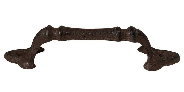 Möbelgriff rustikal Schubladengriff braun Antik-Stil Gusseisen 20cm