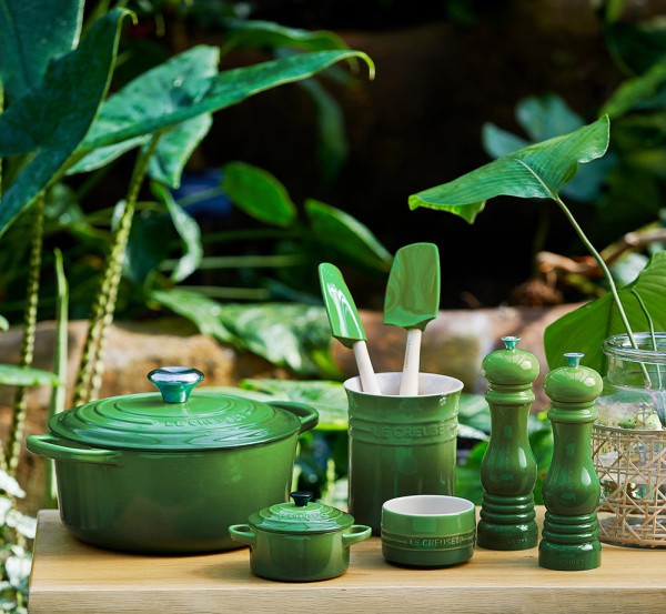 Le Creuset Mittlere Kochkelle Craft Bamboo Green