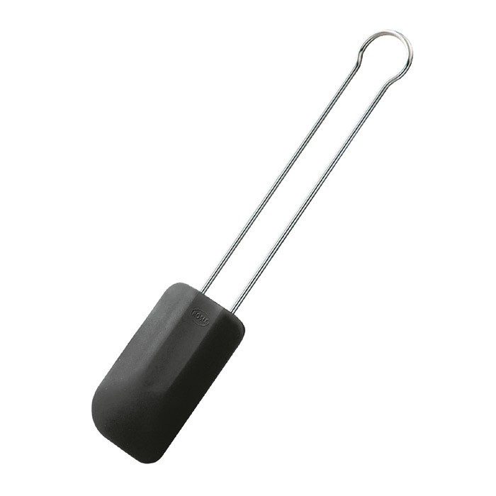 Rösle Teigschaber Silikon schwarz 20cm Rösle Teigschaber Silikon schwarz 20cm