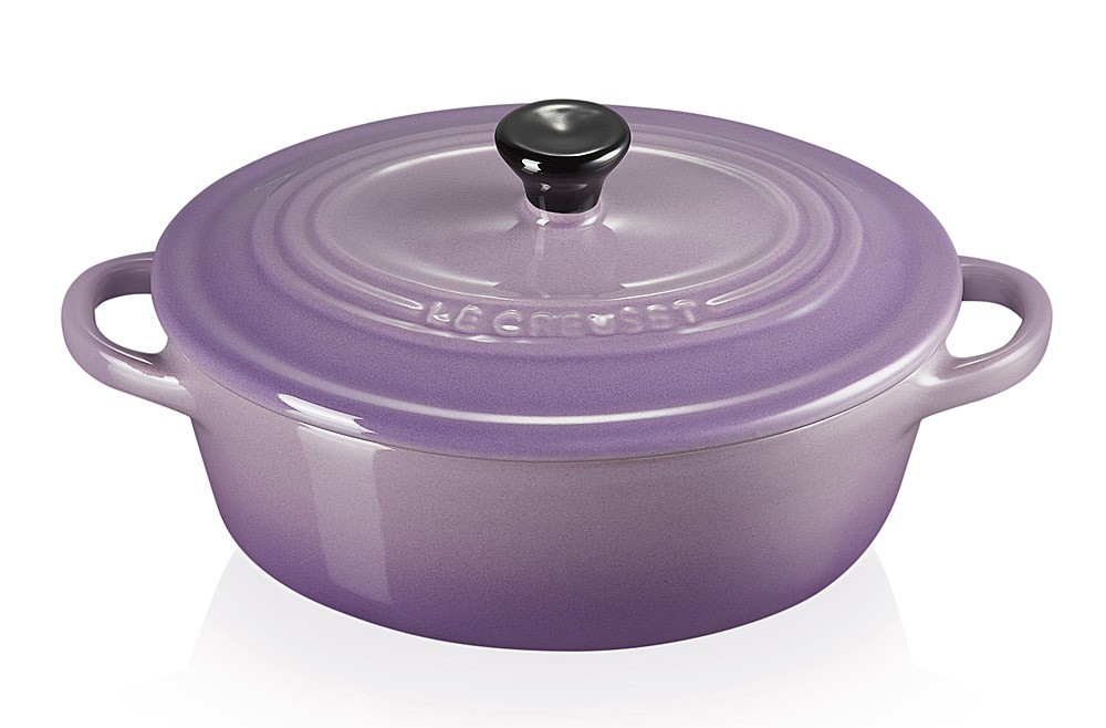 Le Creuset Mini-Cocotte Oval Steinzeug Ultra Violet 12cm Le Creuset Mini-Cocotte Oval Steinzeug Ultra Violet 12cm