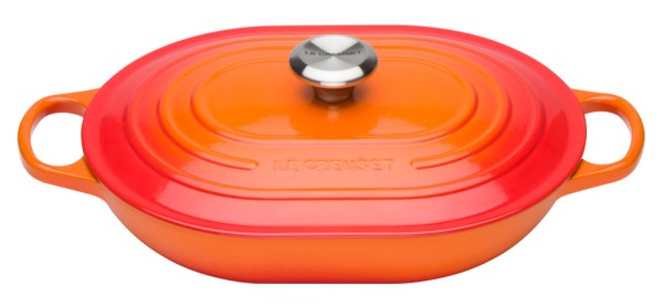 Le Creuset Oblong Signature Gusseisen Ofenrot 31cm
