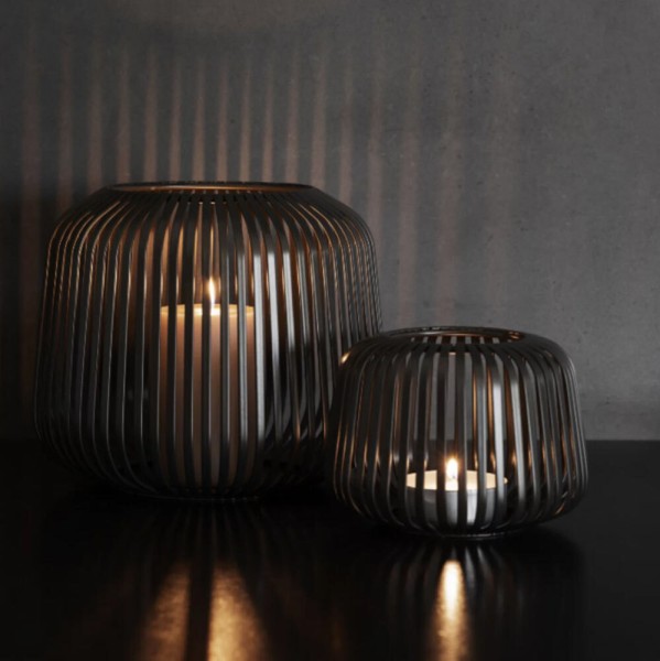 blomus Laterne LITO Burned Metal Windlicht