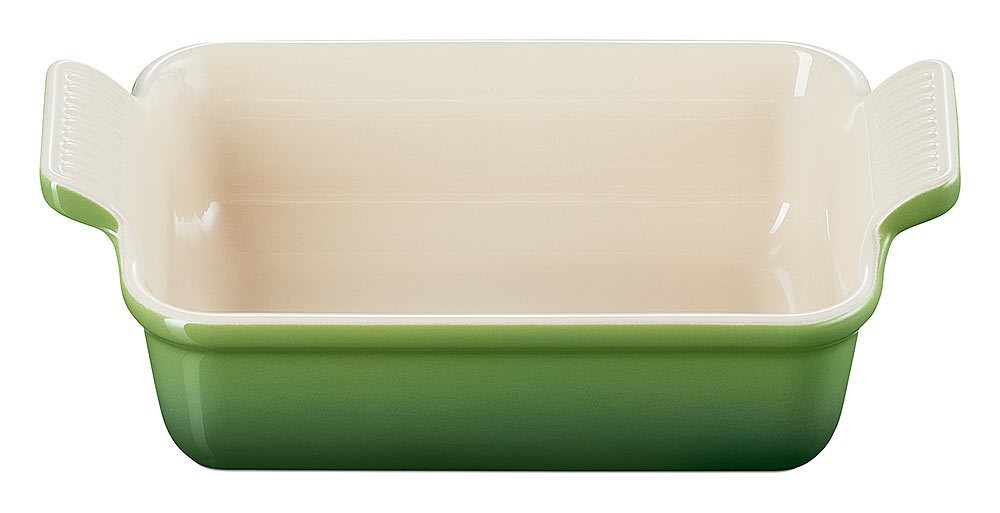 Le Creuset Auflaufform Tradition Steinzeug Bamboo Green 19 cm