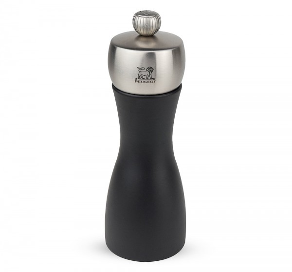 Peugeot Fidji Salzmühle Holz Schwarz 15cm