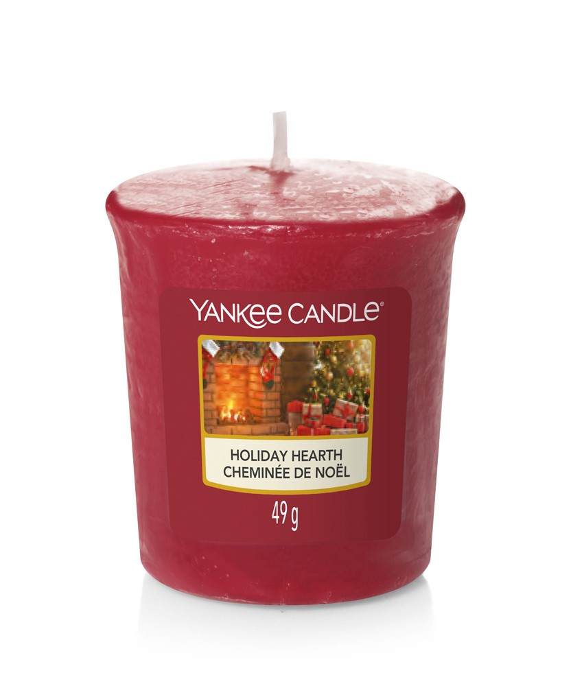 Yankee Candle Votivkerze classic Holiday Hearth 49g