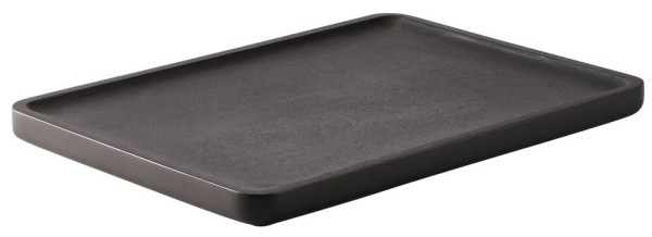 Giftcompany Tablett Bento Mangoholz Schwarz Rechteckig