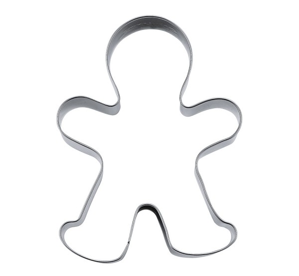 Städter Ausstechform Lebkuchenmann Plätzchenausstecher Edelstahl 7,5cm