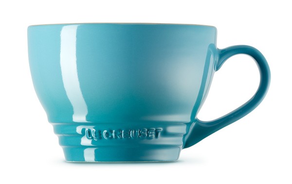 Le Creuset Cappuccino Tasse Steinzeug Karibik 400ml