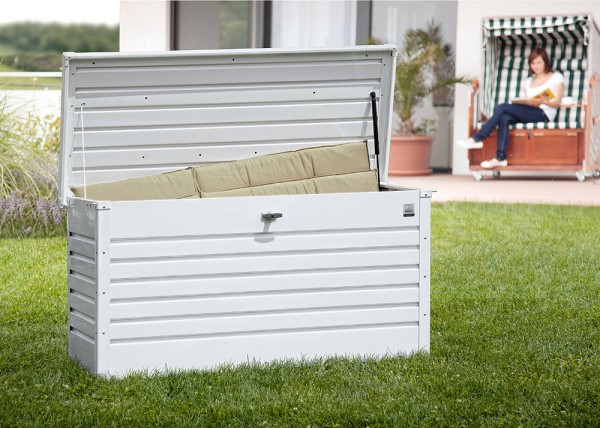 Biohort Freizeitbox 130 Aufbewahrungsbox 134x62x71cm Weiß