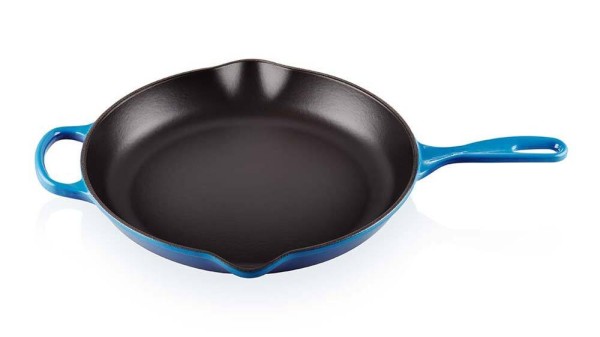 Le Creuset Brat- und Servierpfanne Gusseisen Azure Blau