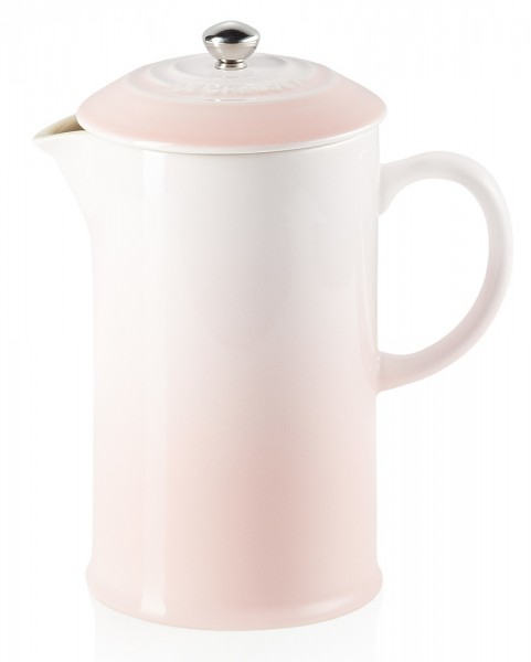 Le Creuset Kaffeebereiter Steinzeug Shell Pink