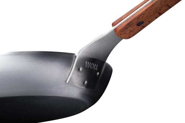 Woll Carbon Steel Bratpfanne Flach Induktion Flachpfanne Karbonstahl PFAS-frei