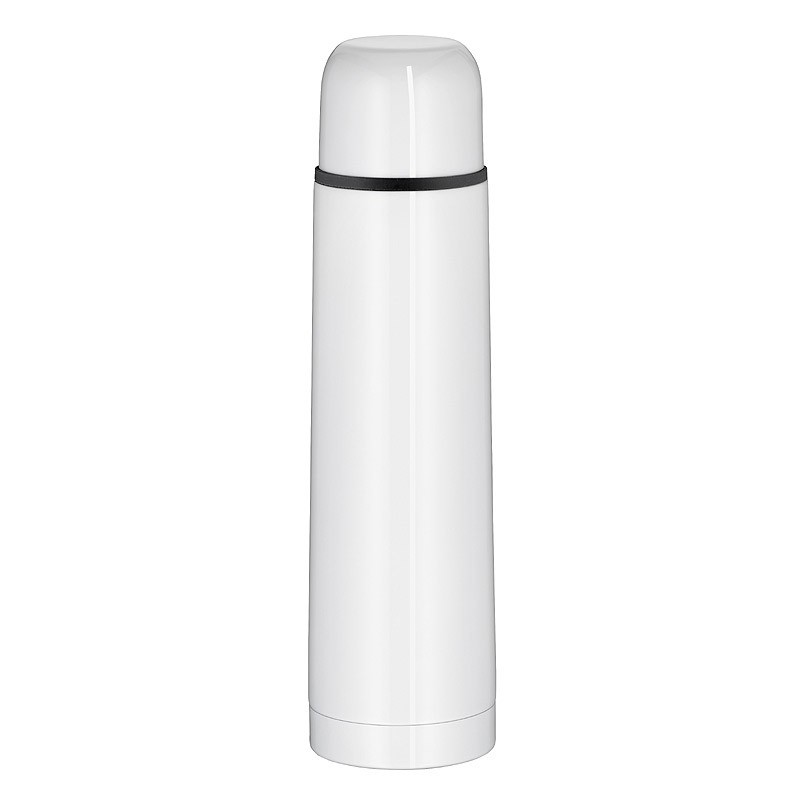 THERMOcafè by Thermos Isolierflasche Everyday Edelstahl lackiert Weiss 0,7l