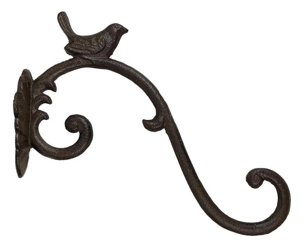 Wandhalter für Blumentopf Vogel Wandhaken Blumenampel Gusseisen Antik-Stil