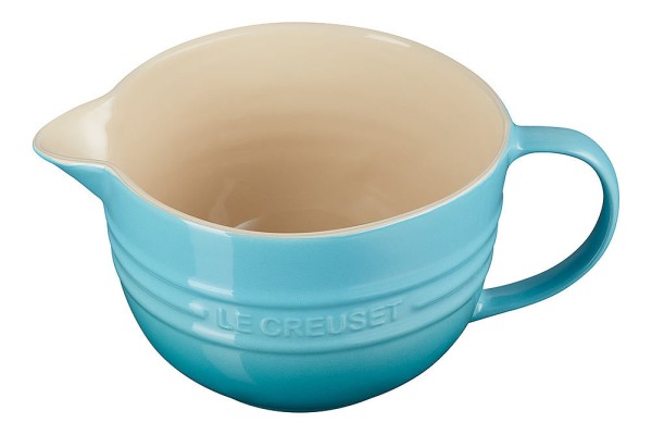Le Creuset Rührschüssel mit Henkel Steinzeug Karibik