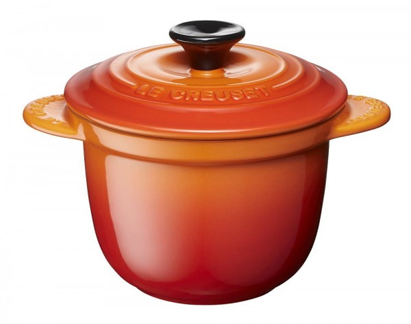 Le Creuset Mini-Cocotte Every Steinzeug Ofenrot 13cm
