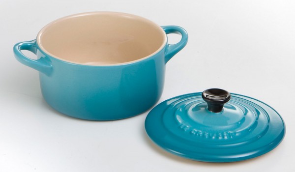 Le Creuset Mini Cocotte Steinzeug Karibik 10X5cm