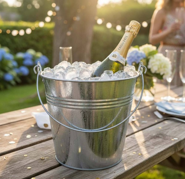 Getränkekühler Sektkühler mit Flaschenöffner Weinkühler Champagnerkühler