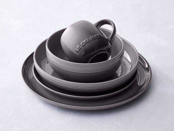 Le Creuset Müslischale Coupe Steinzeug Flint Grau 16cm
