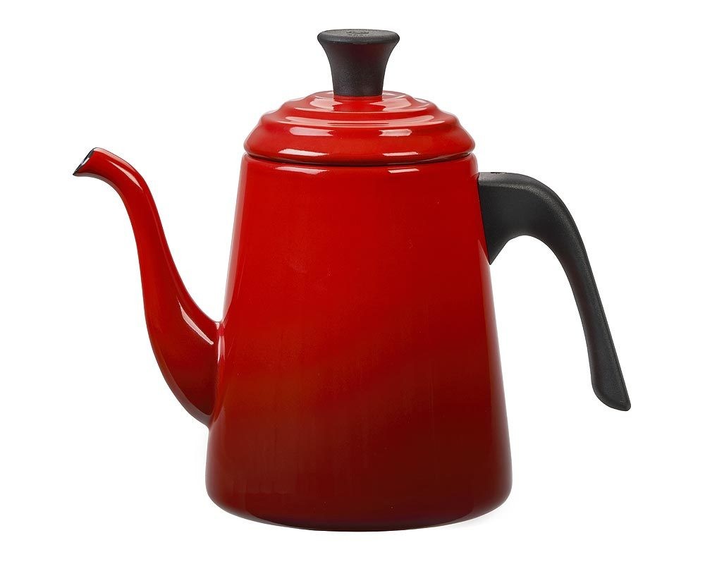 Le Creuset Wasserkessel Drip Kirschrot