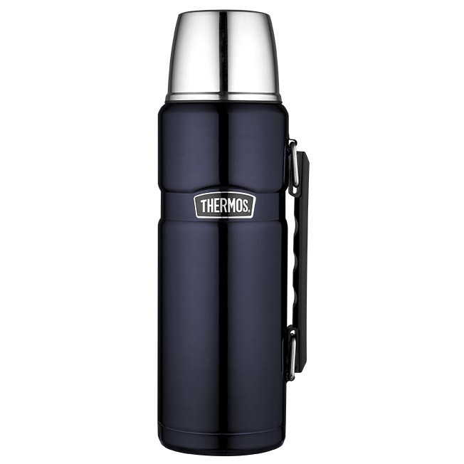 Thermos Isolierflasche Stainless King Edelstahl Midnight Blue 1,2l