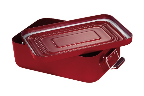 Küchenprofi Lunch Box klein Aluminium Rot