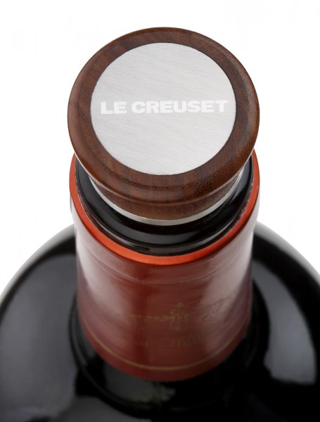 Le Creuset Wein-Öffner Set GS-190 Kellnermesser + Verschluss Holz