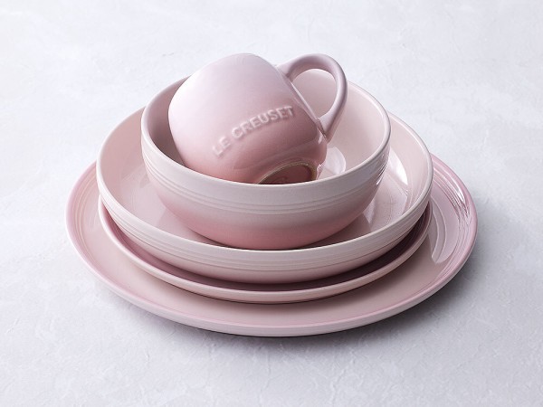 Le Creuset Müslischale Coupe Steinzeug Shell Pink 16cm