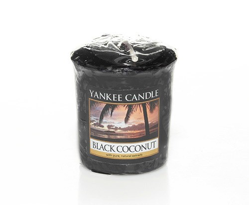Yankee Candle Votivkerze Black Coconut 49 g