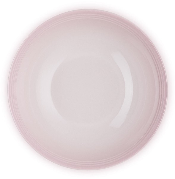 Le Creuset Salatschüssel Steinzeug Shell Pink 24cm