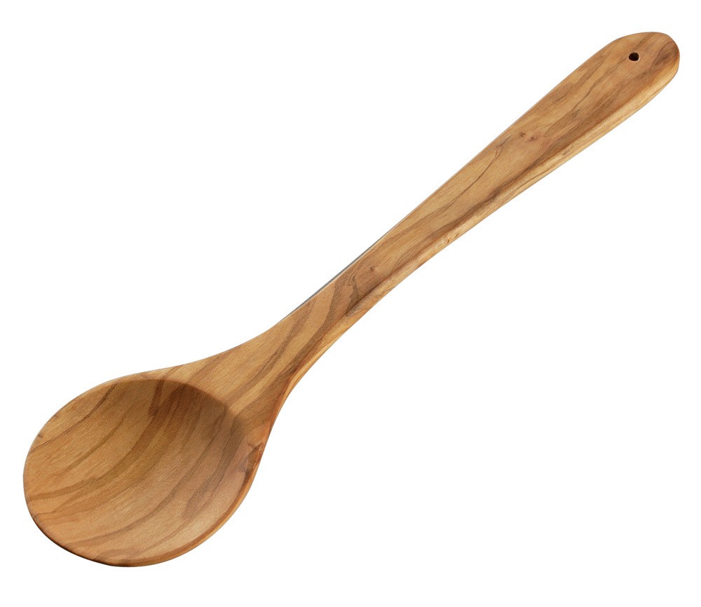 Cilio Kochlöffel Holzlöffel Toscana Olivenholz Handarbeit 30cm