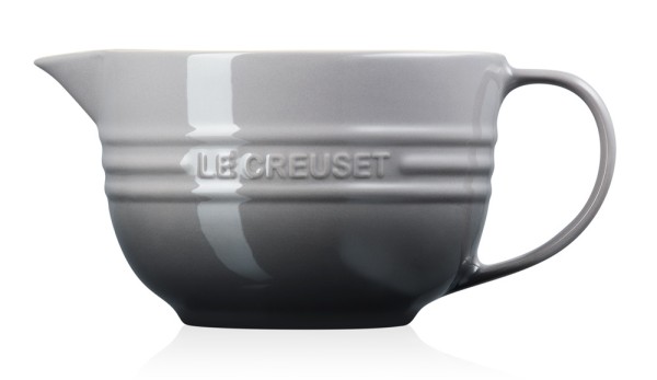 Le Creuset Rührschüssel mit Henkel Steinzeug Flint Grau