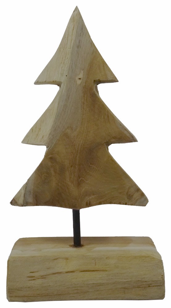 Weihnachtsbaum aus Holz Tannenbaum Weihnachtsdeko Handarbeit 30cm