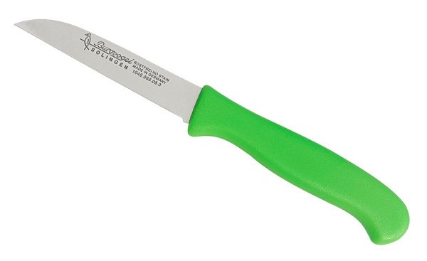 Burgvogel Gemüsemesser Kunststoffgriff Grün Küchenmesser 8 cm
