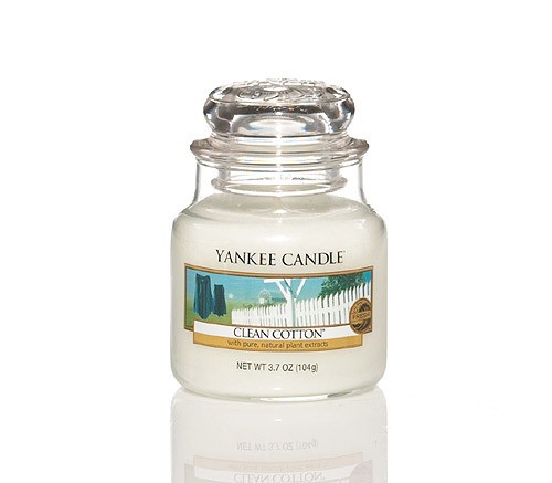 Yankee Candle Duftkerze Clean Cotton 104 g
