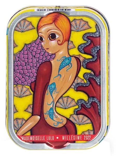 La Perle des Dieux Jahrgangssardinen Lulu 2022 in Olivenöl - Dose 115 g