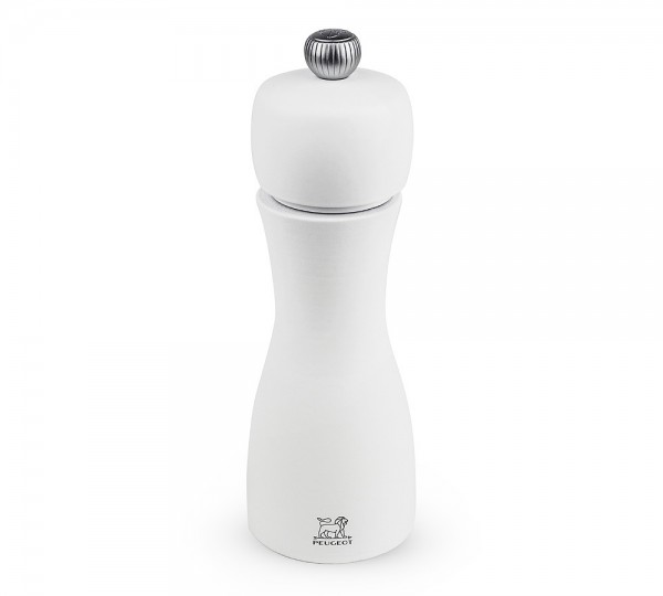 Peugeot Tahiti Salzmühle Holz Weiss Matt 15cm