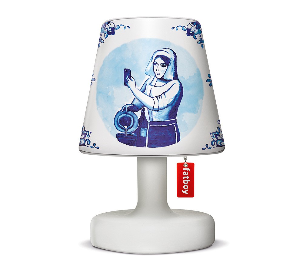 Fatboy Cooper Cappie Delfts Blauw 2.0 Lampenschirm für Edison the Petit