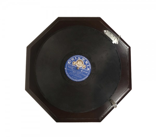 Grammophon Antik-Stil 8-Eckig Nostalgie Schellackplatten Trichter Grammofon