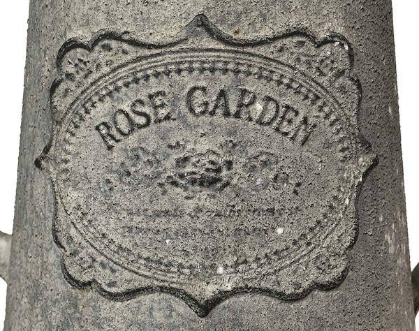 Gießkanne ROSE GARDEN Zink Patiniert Antik-Stil Giesskanne Vintage-Stil