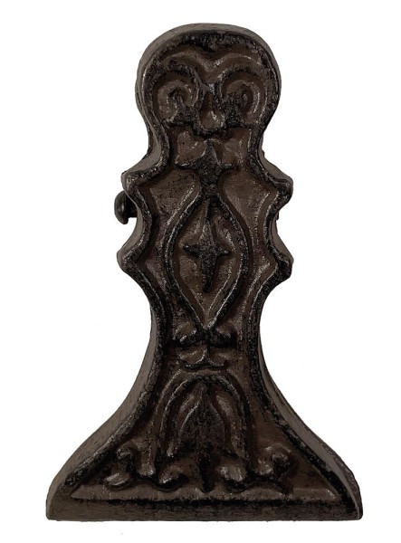 Wandkartenhalter Kartenklammer Gusseisen Braun Vintage Kartenklemme Clip 10cm