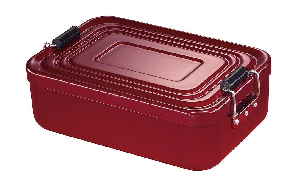 Küchenprofi Lunch Box klein Aluminium Rot