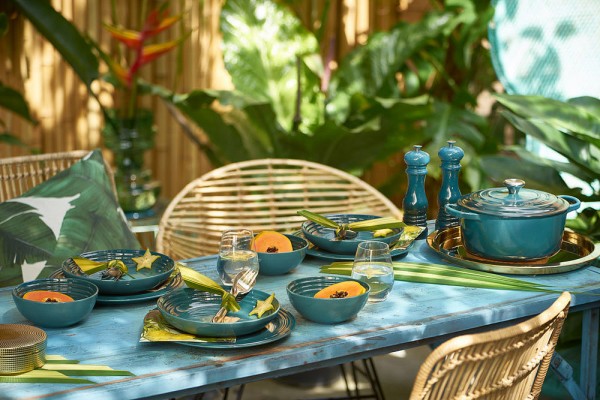 Le Creuset Salzmühle Deep Teal Petrol 21cm