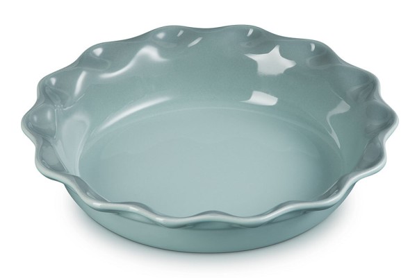 Le Creuset Pie-Form Kuchenform Steinzeug Sea Salt 23cm
