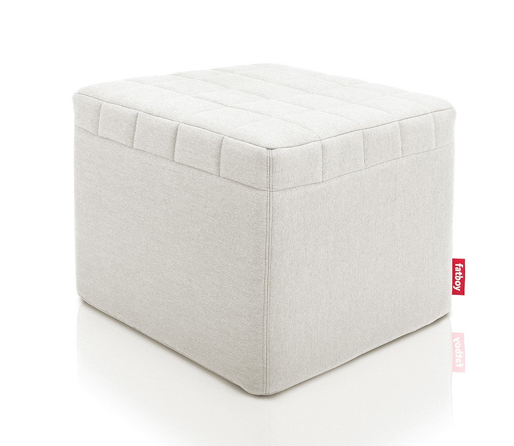 Fatboy Avenue Light Grey Sitzhocker Hellgrau 60 x 60 x 47 cm