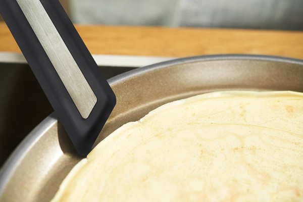 Rösle Crepes Wender Silikon Rundgriff Edelstahl