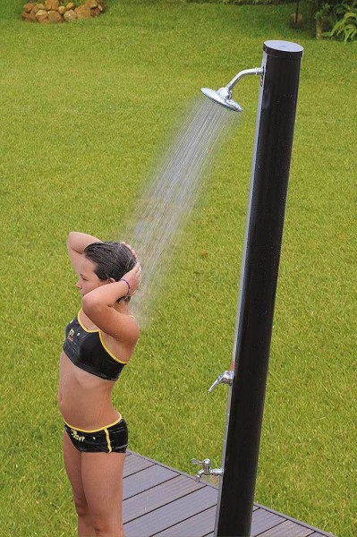 Ubbink Solar Gartendusche SOLARIS PREMIUM Solardusche Außendusche Pooldusche